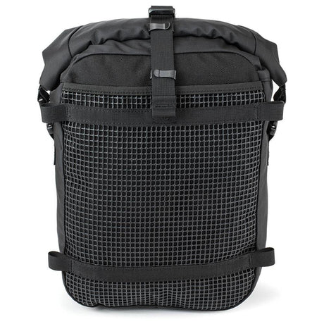 Kriega US-10 Drypack Taschen in schwarz mit wasserdichtem Material und robustem Design, ideal für Motorradtouren