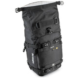 Robuste schwarze Kriega US-20 Drypack Tasche mit verstellbarem Schultergurt und wasserfestem Material.