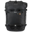 Robuste Kriega US-30 Drypack Taschen in schwarzer Farbe mit verstellbaren Gurten und wasserdichtem Material.