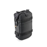 Rugged Kriega OS-6 Gepäcktasche aus wasserabweisendem Material mit robusten Reißverschlüssen und Befestigungssystem, Ansicht von vorne