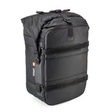 Kriega OS-18 Gepäcktasche aus robustem Material mit mehreren Fächern und Befestigungspunkten für Motorradtaschen.