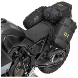 Montagekit für Kriega OS-Base für Yamaha Tenere 700, Befestigungssystem für robuste OS-Taschen, schwarzes Metalldesign