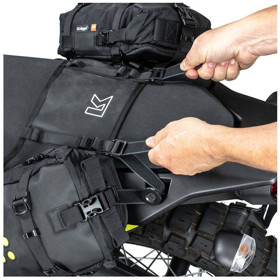 Kriega OS-Base Montagesystem für Yamaha Tenere 700, robustes Montagekit für OS-Taschen, praktische Befestigungslösung