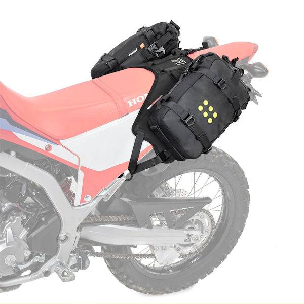 Kriega OS-Base Montagesystem für Honda CRF300L / Rally, Befestigung für OS-Taschen, stabiles Kunststoff-Setup