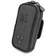 Kriega Harness Pocket XL Reißverschluss links, schwarze Taschen mit Reißverschluss, strapazierfähiges Material für Fahrradtaschen