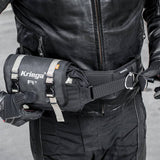 Kriega Hüfttasche R3 aus robustem Material, praktische Taschen für unterwegs, zeigt die Tasche mit mehreren Fächern.