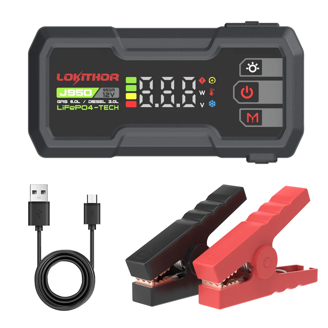LOKITHOR J950 950A LiFePO4 Starthilfe 12V
