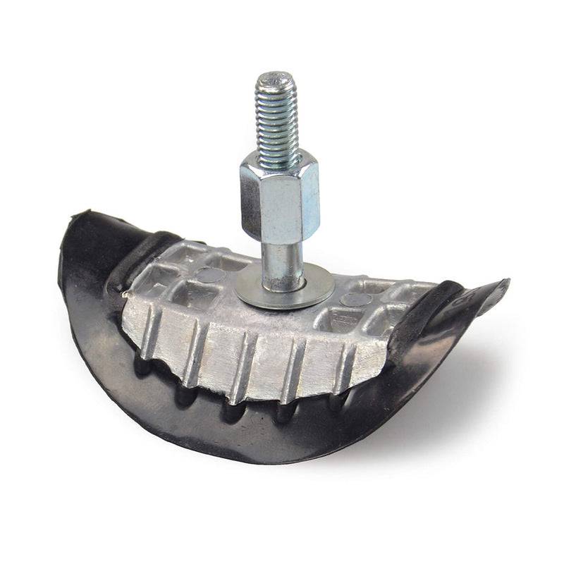 TECNIUM Reifenhalter Vorderrad 1,85 Zoll, Aluminium mit gummierter Oberfläche, stabiler Reifenhalter für Vorderräder.