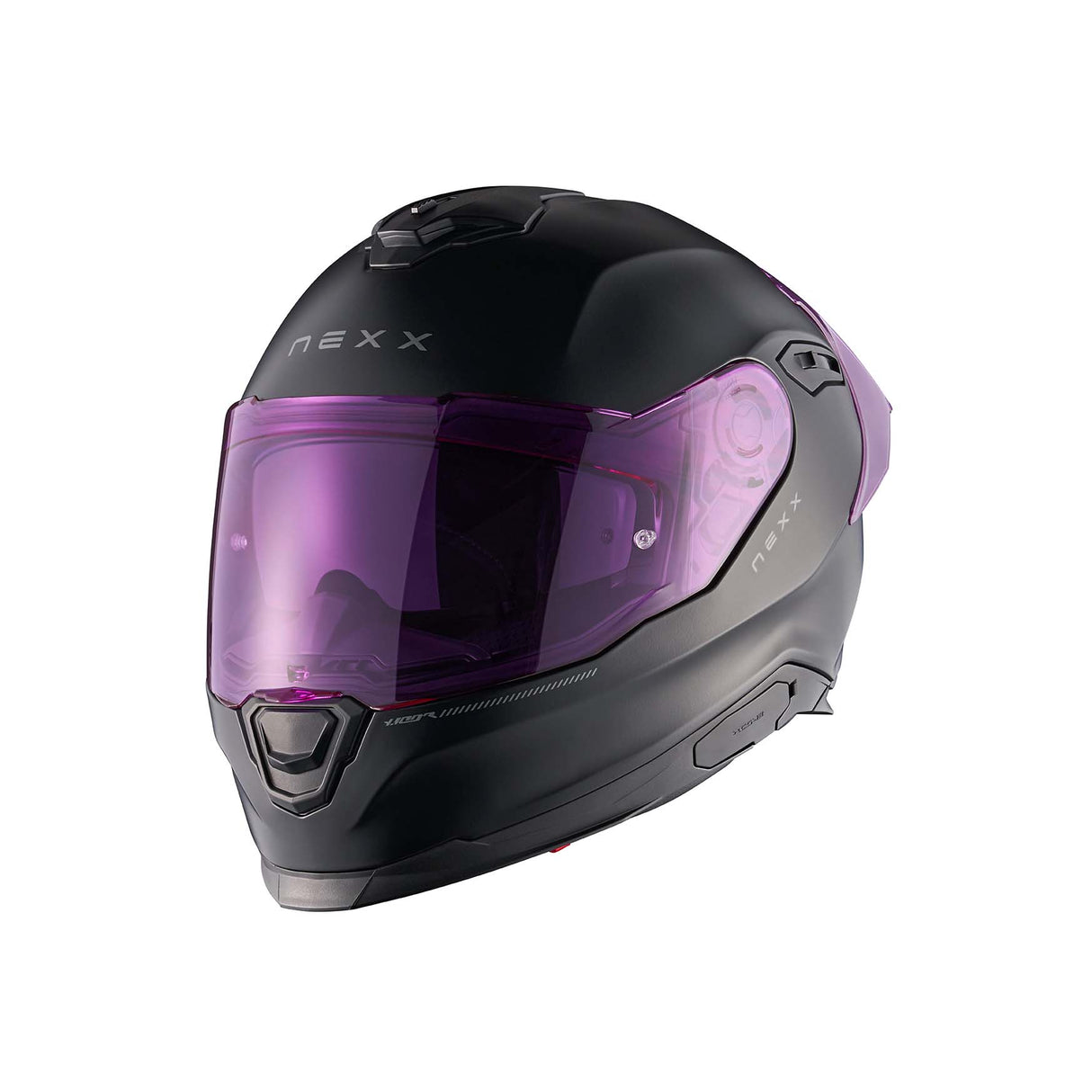 NEXX Helm Y.100R SUBSONIC Schwarz.Pink Matt