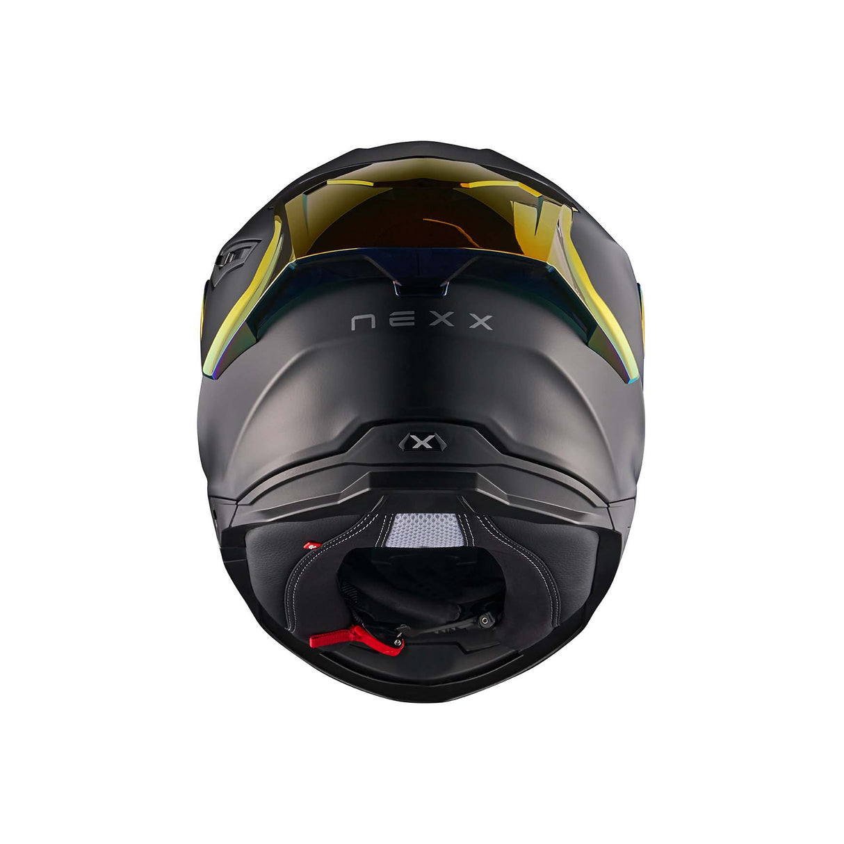 NEXX Helm Y.100R SUBSONIC Schwarz.Rot Matt