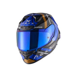 NEXX Helm X.R3R SWIRL CARBON SKY Blau