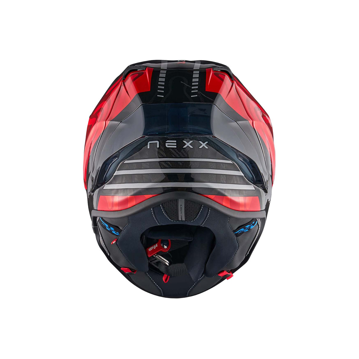 NEXX Helm X.R3R SWIRL CARBON Rot
