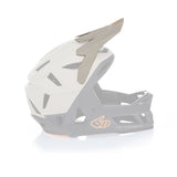 Sandfarbenes 6D Alterra Visier Ersatzvisier für MTB Fahrradhelm, schmutzabweisend und robust, passt perfekt für 6D Helme.