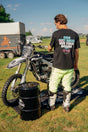 TSB-RACING Enduro T-Shirt aus Baumwolle, Freizeitbekleidung mit Racing-Design, bequem und stylisch für Motorsport-Fans.