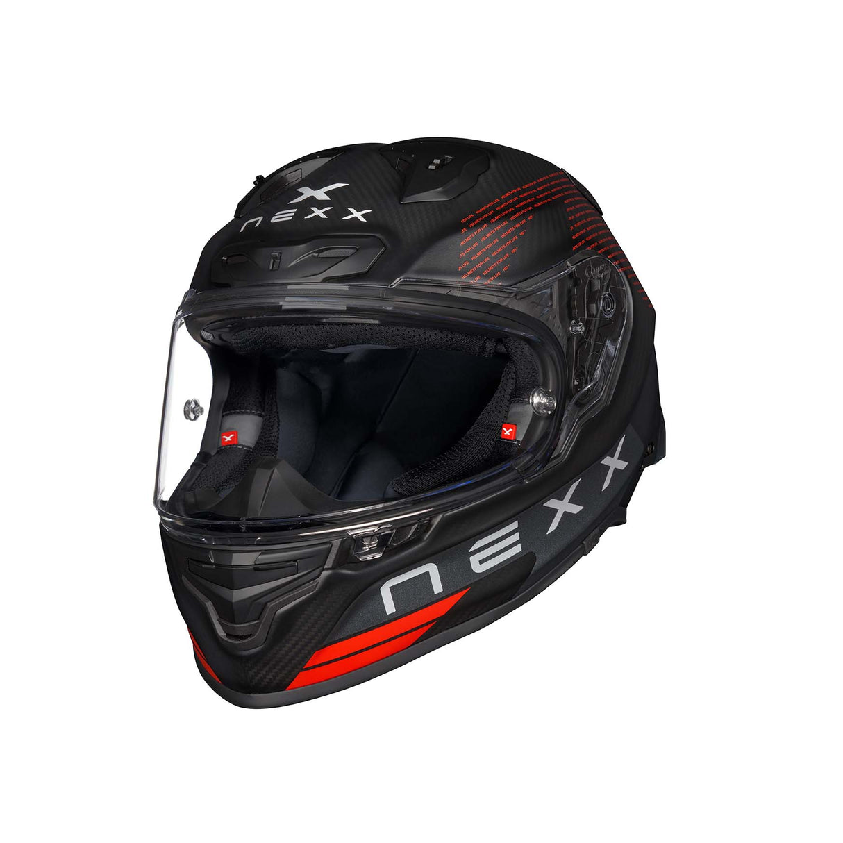 NEXX Helm X.R3R Pro FIM Evo Carbon-Schwarz Matt
