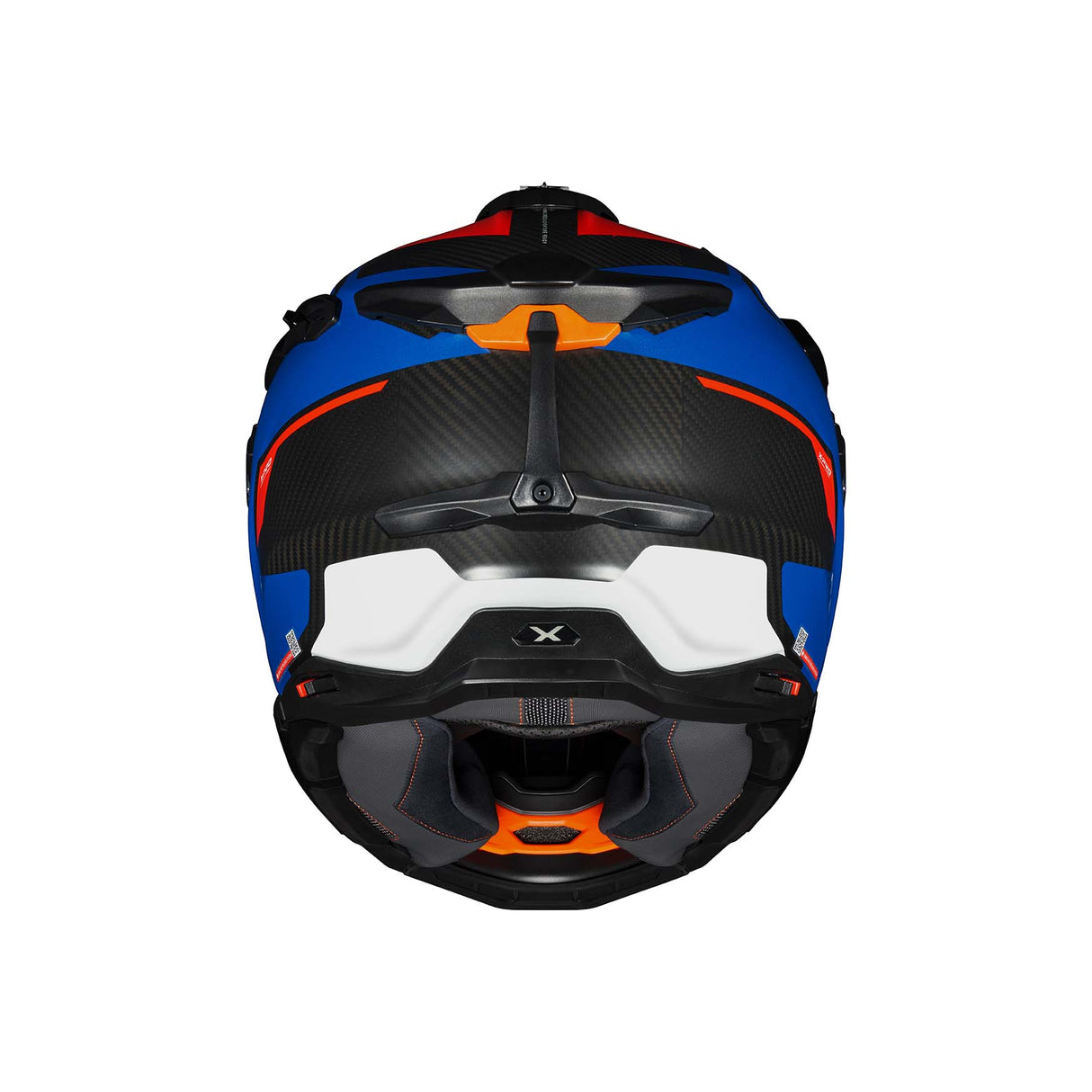 NEXX Helm X.WED3 KEYO CARBON Blau.Rot Matt