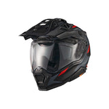 NEXX Helm X.WED3 KEYO CARBON Grau.Rot Matt