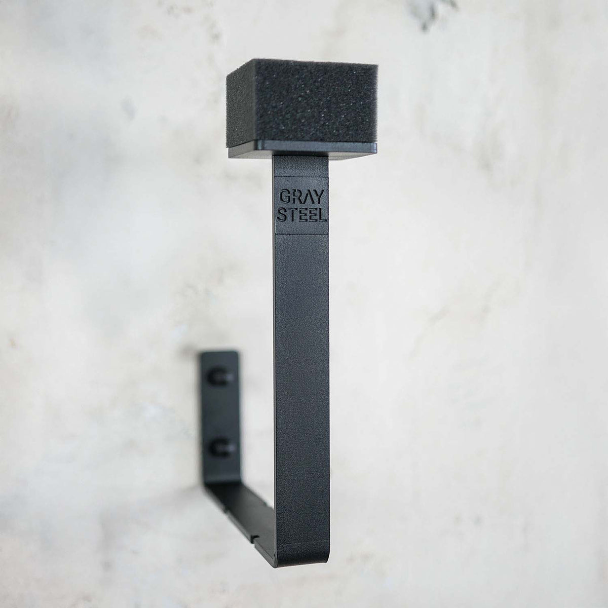 Gray Steel X3 Wandhalter für Helm und Ausrüstung Mattschwarz