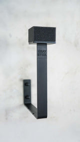 Gray Steel X3 Wandhalter für Helm und Ausrüstung Mattschwarz
