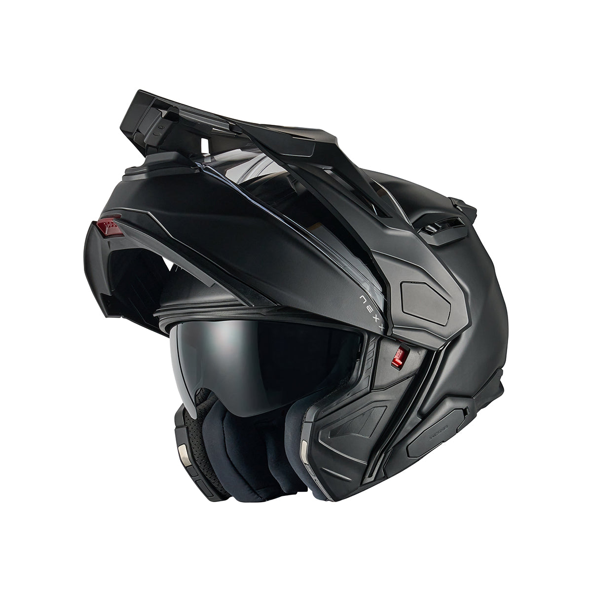 NEXX Helm X.LIFECOUNTRY PLAIN Schwarz Matt