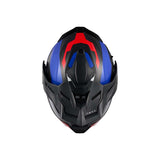 NEXX Helm X.LFC TERRA CARBON Blau.Rot Matt