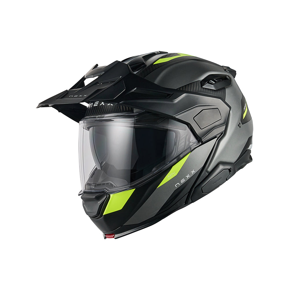 NEXX Helm X.LFC TERRA CARBON Grau.NEON Matt