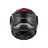 NEXX Helm X.LFC TERRA CARBON Grau.Rot Matt