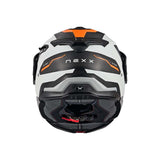 NEXX Helm X.LFC TERRA CARBON Weiß.Orange Matt