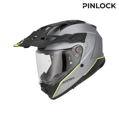 ACERBIS Adventure Helm Attack - Grau/Gelb