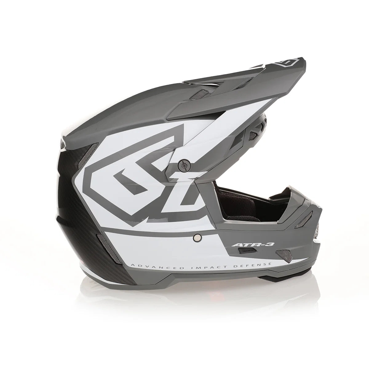 6D ATR-3 Helm Hex Weiß FIM