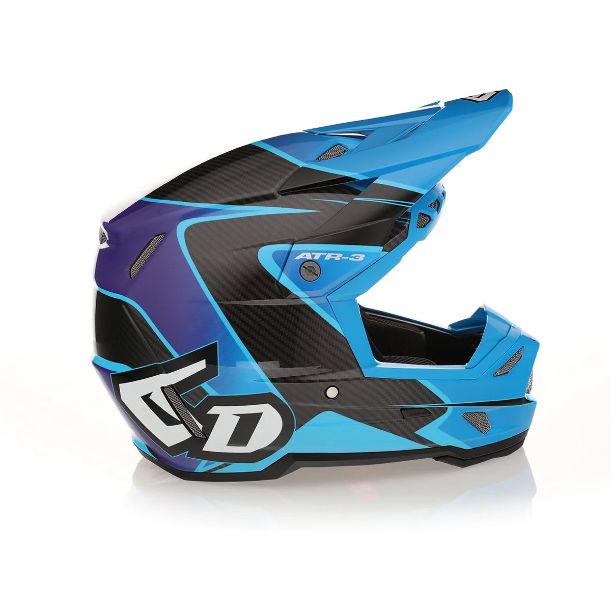 6D ATR-3Y Wave Glanz Cyan Blau Purple