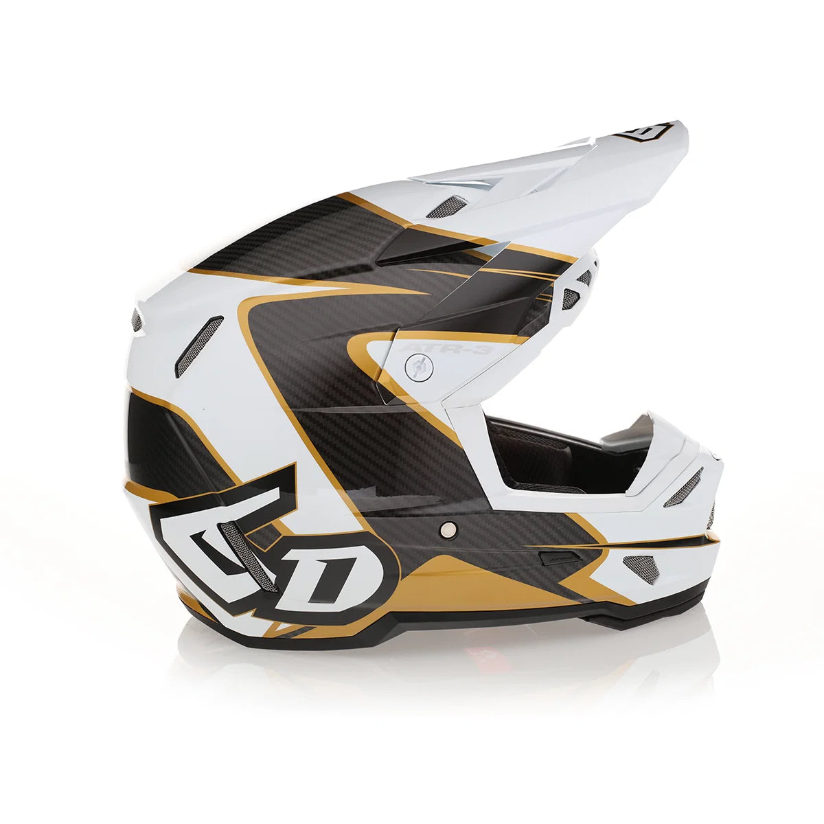 6D ATR-3Y Wave Glanz Gold Weiß