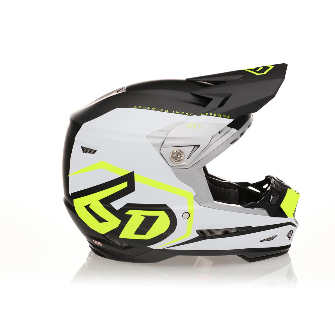 6D-ATR-2 Motocrosshelm Delta Neon Gelb