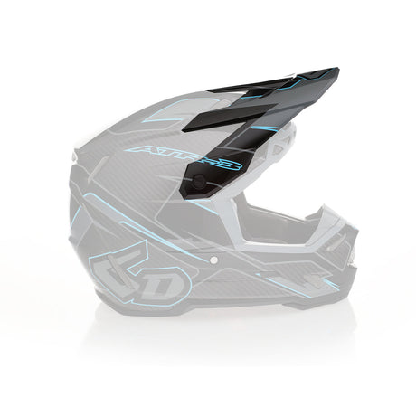 6D ATR-3 Visor Reflex - Ersatzvisier für Motocross & Offroad-Helme