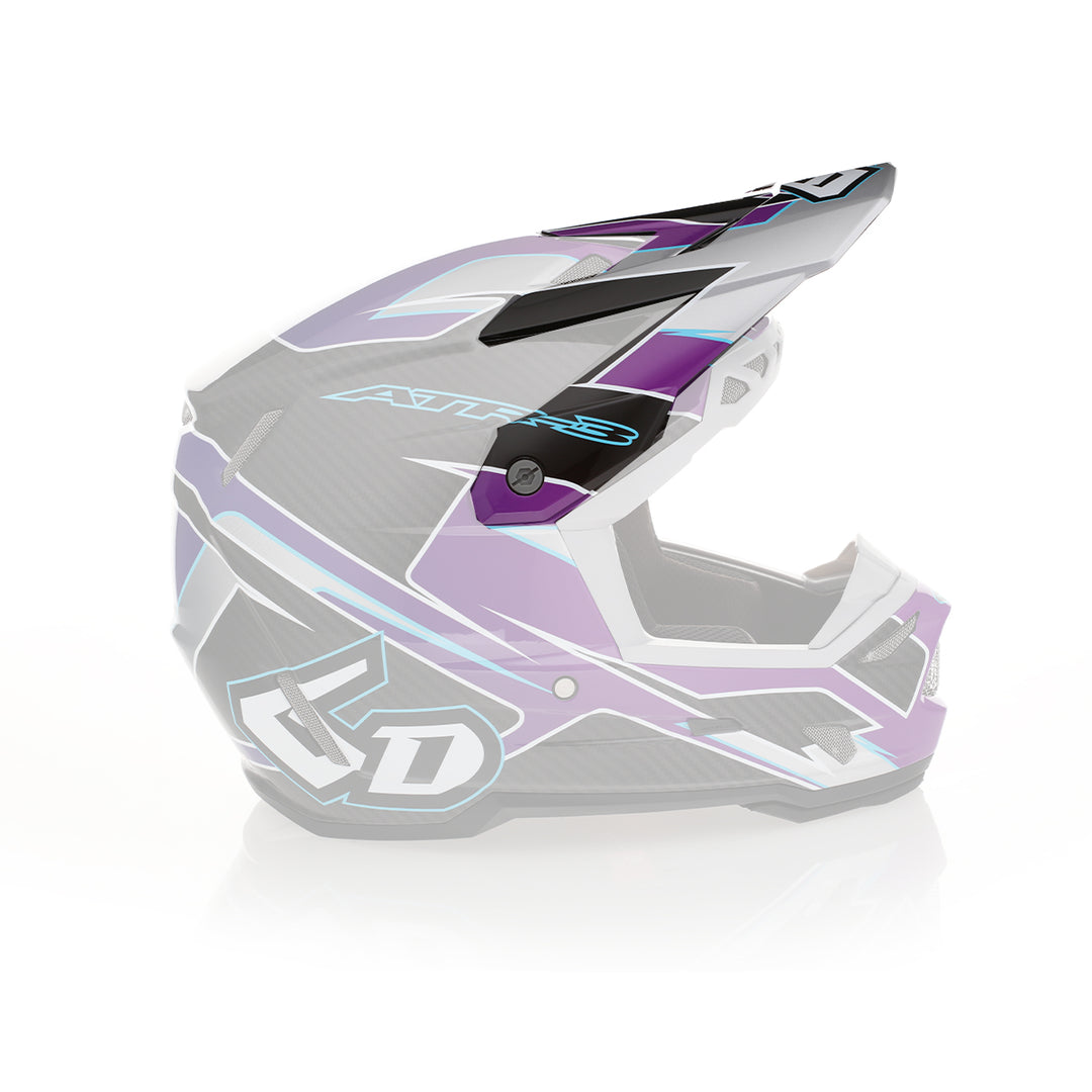 6D ATR-3 Visor Reflex - Ersatzvisier für Motocross & Offroad-Helme
