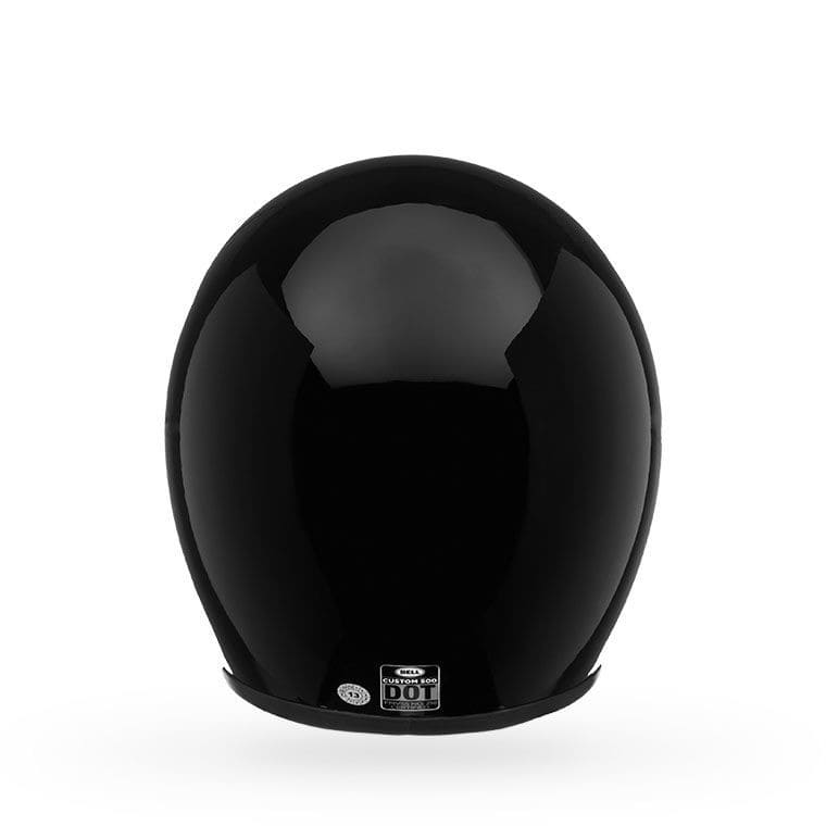 Bell Custom 500 Solid Schwarz Jethelm