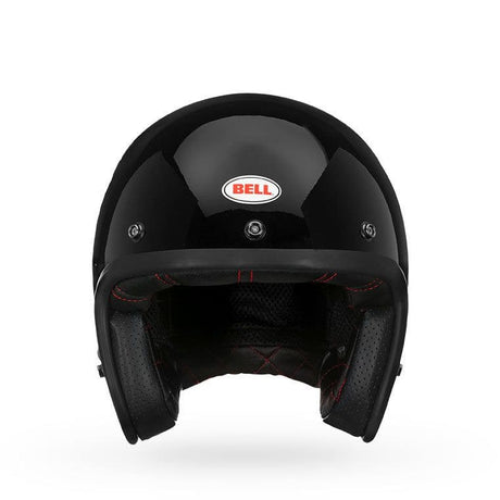 Bell Custom 500 Solid Schwarz Jethelm