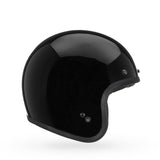 Bell Custom 500 Solid Schwarz Jethelm