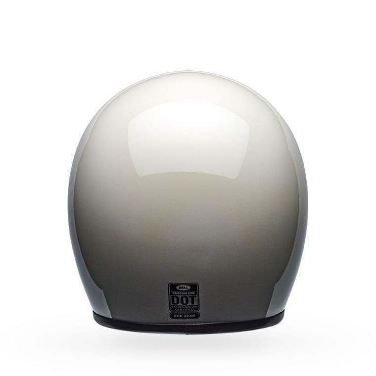 Bell Custom 500 Solid Vintage Weiß Jethelm