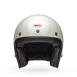Bell Custom 500 Solid Vintage Weiß Jethelm