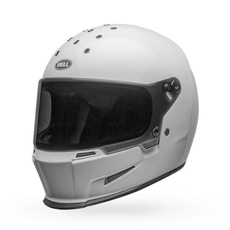 Bell Eliminator Solid Weiss Integralhelm