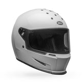 Bell Eliminator Solid Weiss Integralhelm