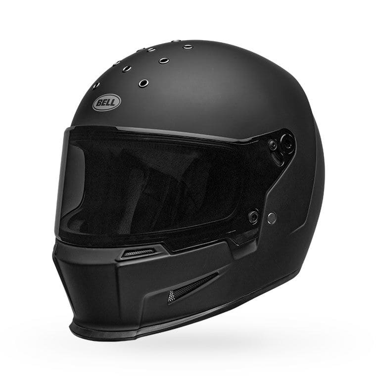Bell Eliminator Solid Mattschwarz Integralhelm