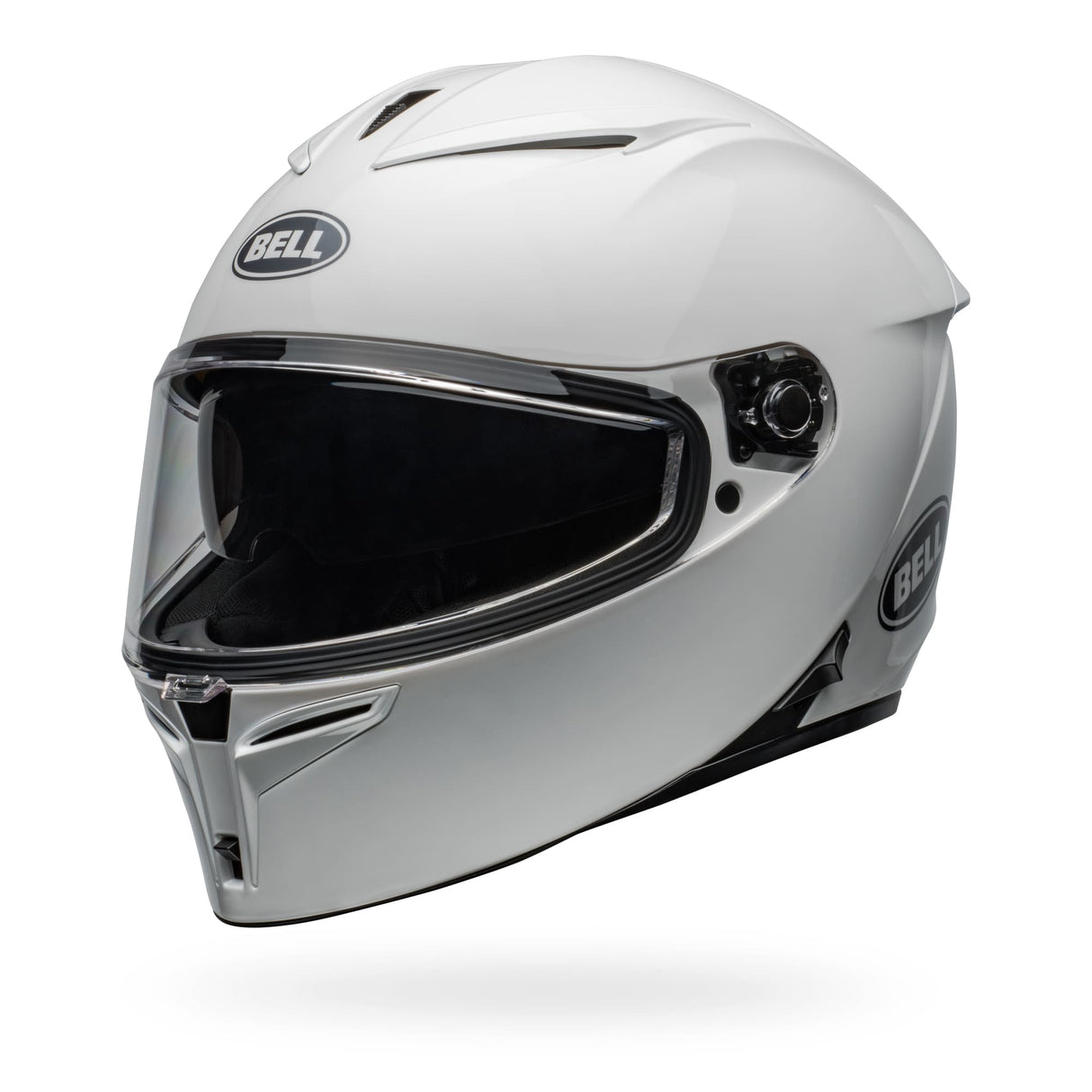 Bell Lithium Mips Solid Weiss Integralhelm