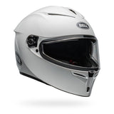 Bell Lithium Mips Solid Weiss Integralhelm