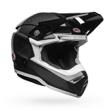 Bell Moto-10 Spherical Gloss Schwarz/Weiß Motocrosshelm