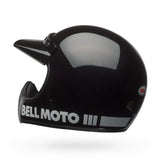 Bell Moto-3 Classic Schwarz Motocrosshelm