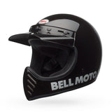 Bell Moto-3 Classic Schwarz Motocrosshelm