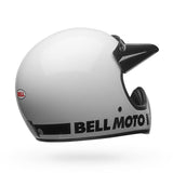 Bell Moto-3 Classic Weiss Motocrosshelm