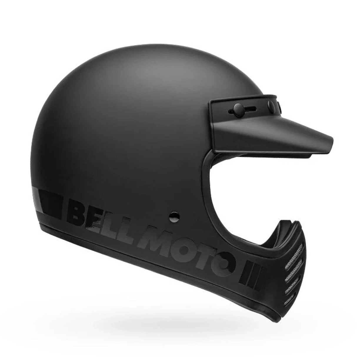 Bell Moto-3 Classic Mattschwarz Motocrosshelm